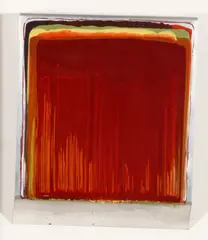 Untitled by Ciarán Lennon, Acrylic on steel, sold Dec 2020