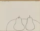 William Scott, Still Life, Pears, Lithograph