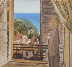 Colin Harrison, A. And Matisse In Roquebrune No.1