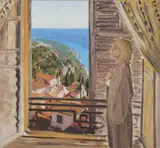 Colin Harrison, A. And Matisse In Roquebrune No.1