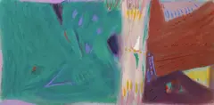Tony O'Malley, Maguez, Lanzarote, 1988, Oil on board