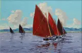 Ivan Sutton, Galway Hookers, Greatmans Bay, Carraroe, Co Galway