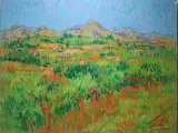 Desmond Carrick, The Hills At Nerja