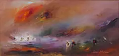 Carol Ann Waldron, Towards The Light, Oil on canvas
