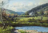 Charles McAuley, River Landscape