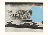 Micheal Farrell, Storm In A Teacup, Etching