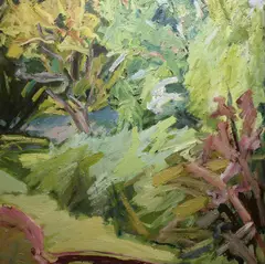 Joe Wilson, Garden Series '92', Oil on canvas