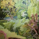Joe Wilson, Garden Series '92', Oil on canvas