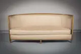 Andree Putman, A Crescent Shaped Upholstered Sofa,