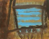 Seán McSweeney, January Bogland, Watercolour