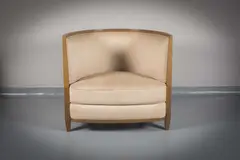 Andre Putman, A Crescent Shaped Armchair En Suite