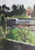 Sarah Longley, Walled Gallery, Oil on board