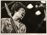 John Minihan, Jimi Hendrix, Isle Of White Festival