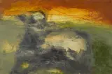 Field Of The Cow by Hughie O'Donoghue, Oil on canvas, sold Jul 2020