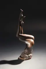Frederick Edward McWilliam, Legs Upended, 1978, Bronze