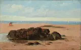 Sir John Lavery, On The Shore, Co Antrim