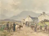 Frank McKelvey, A Country Market