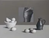 Liam Belton, Torso, Pewter And Eggs