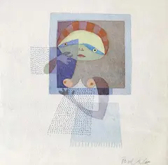 Untitled by Colin Middleton, sold Oct 2019