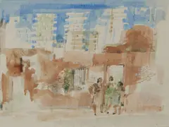 Untitled by George Campbell, sold Oct 2019