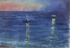 Untitled by Patrick Leonard, sold Feb 2019