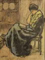 Untitled by William Conor, sold Jun 2018