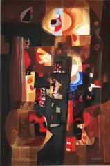 Untitled by George Campbell, sold Oct 2011