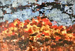 Hari Ambadas Gade, Housing Complex, Oil on Canvas