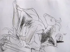 Vijay Bagodi, Untitled, Pen & ink on paper