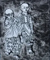 Jyoti Bhatt, Untitled, Litho print