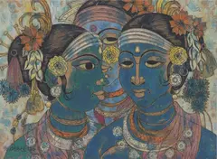 A. A. Almelkar, Three Ladies