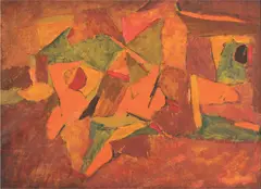Untitled by Shamshad Husain, sold Jan 2008