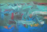 K. M. Adimoolam, Untitled, Oil on Canvas