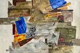 Ram Kumar, Landscape, Acrylic on canvas