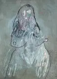F. N. Souza, Blue Goddess
