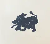 Jeram Patel, Untitled, Lino Print on Paper, numbered 3/15 lower left