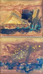 Rekha Rao, Song (I & Ii), Both signed on reverse & executed in '99;