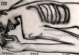 Jogen Chowdhury, Untitled (Wounded Man)