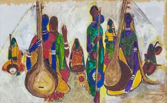 B. Prabha, Untitled (Musicians)