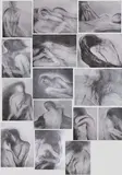Satish Gupta, Vibrations, Portfolio of Charcoal Prints & Hymns (Rig-Veda) on Handmade Paper - Set of 15