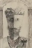 Ajit Dubey, Untitled (Portrait of a King)