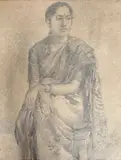 Satish Sinha, Lady in a Sari