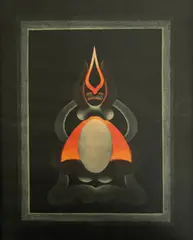 Ghulam Rasool Santosh, Untitled, Watercolour on paper