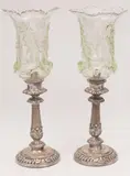 Untitled by Pair Of Candle Stands, Dimension: 22 in, sold Jan 2008