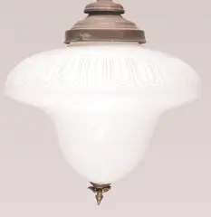 Ceiling Lamp, American Glass
