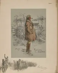 Charles Johnson Payne 'snaffles', The Gunner, print