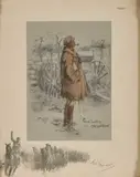 Charles Johnson Payne 'snaffles', The Gunner, print