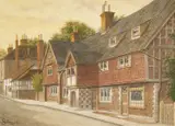 James Lawson Stewart, Anne Of Cleves House, Lewes, Sussex, Watercolour