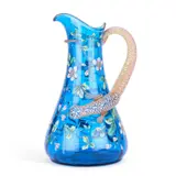 Mary Moser, A Large Moser Enamel Decorated Jug 19Th Century, glass