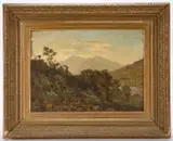 Lionel Birch, Mountain Landscape, Oil on canvas